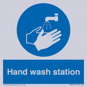 Hand wash station